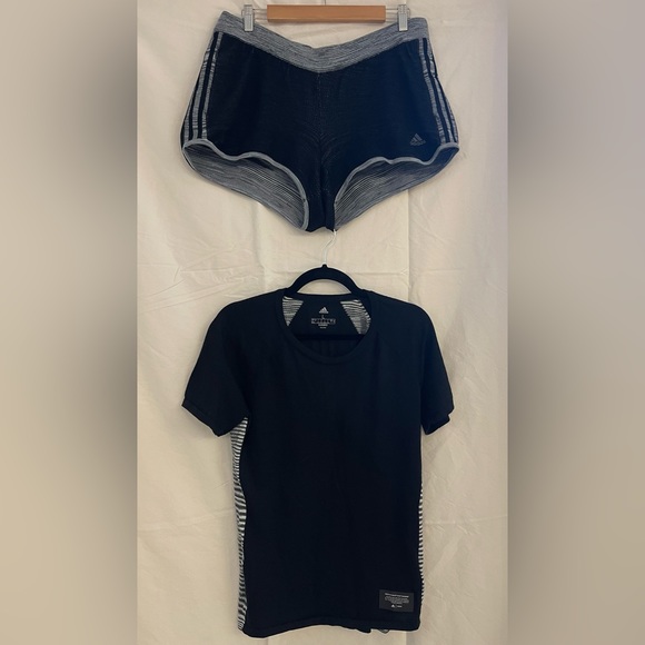Adidas x Missoni Shorts and Top in Black & Gray. Size: L. - Picture 2 of 6